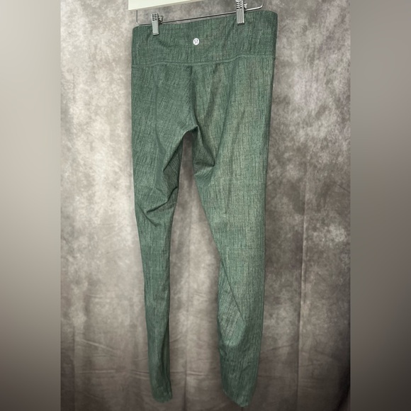 Lululemon Wunder Under Leggings Luxtreme Burlap Texture | Sz 8 - Picture 7 of 13